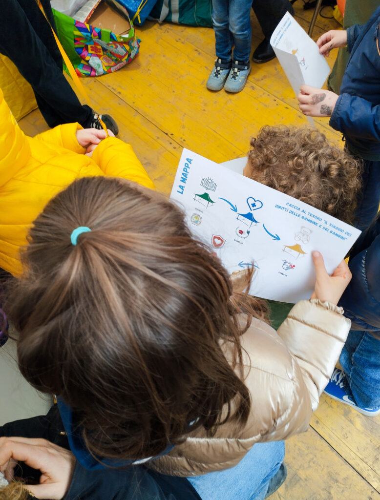 Attività educative sui diritti dell’infanzia al Volontari Fun Village di Roma